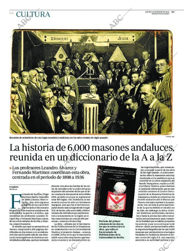 ABC SEVILLA 29-01-2015 página 64
