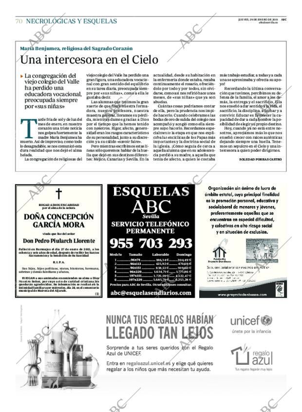 ABC SEVILLA 29-01-2015 página 70