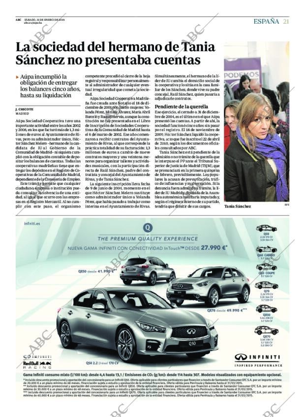 ABC MADRID 31-01-2015 página 21