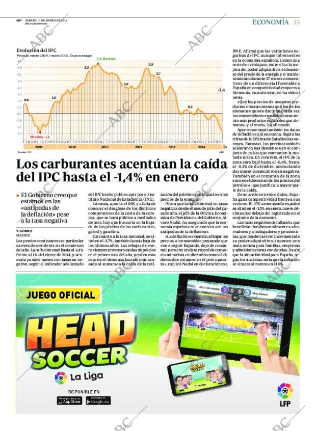 ABC MADRID 31-01-2015 página 35