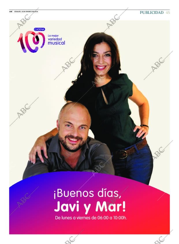 ABC MADRID 31-01-2015 página 45