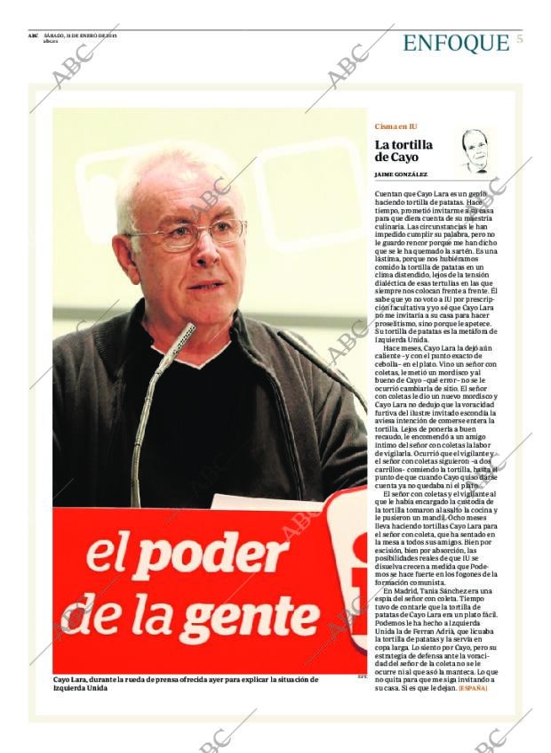 ABC MADRID 31-01-2015 página 5