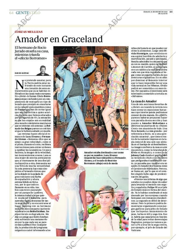 ABC MADRID 31-01-2015 página 64