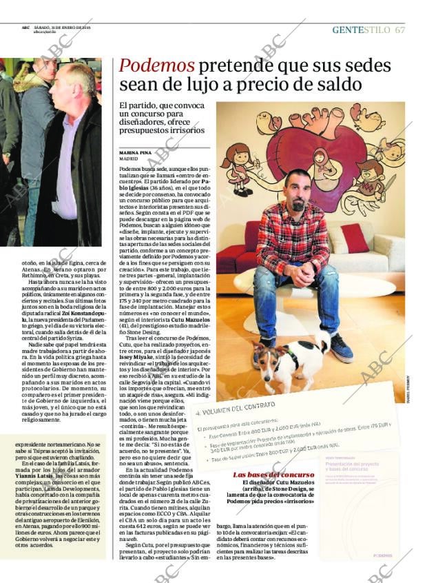 ABC MADRID 31-01-2015 página 67