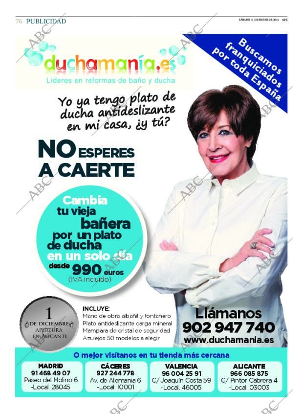 ABC MADRID 31-01-2015 página 76
