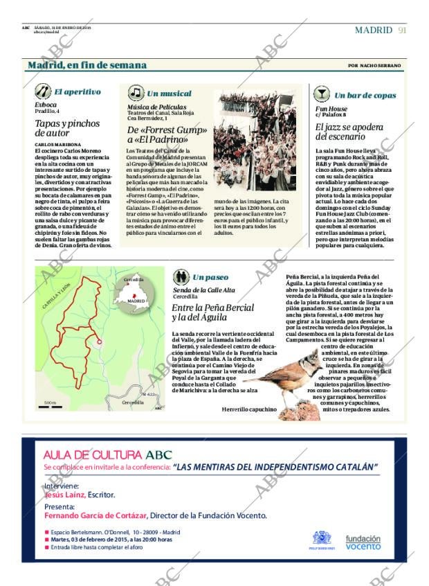 ABC MADRID 31-01-2015 página 91