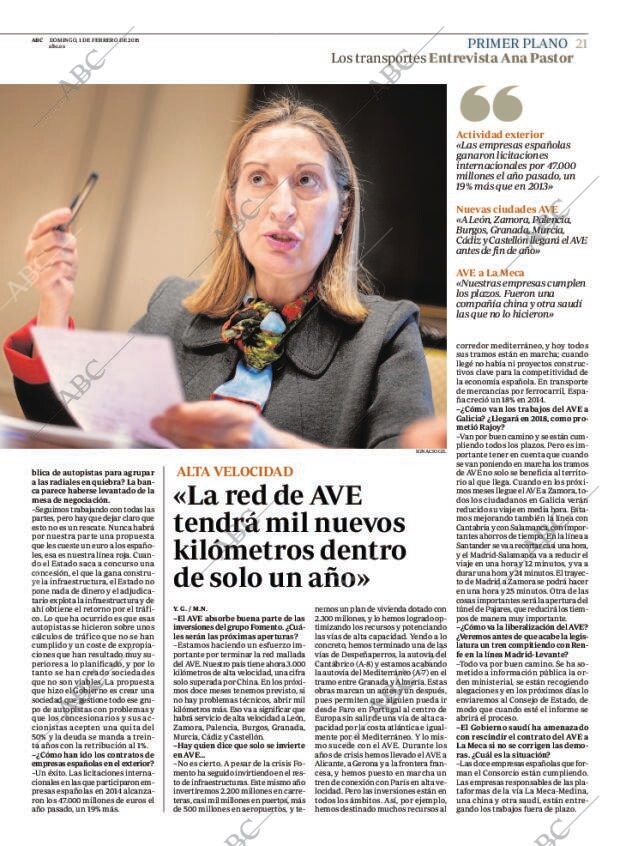 ABC MADRID 01-02-2015 página 21