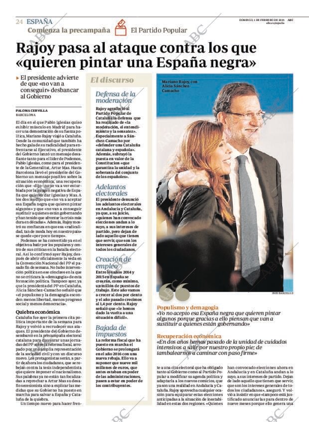 ABC MADRID 01-02-2015 página 24