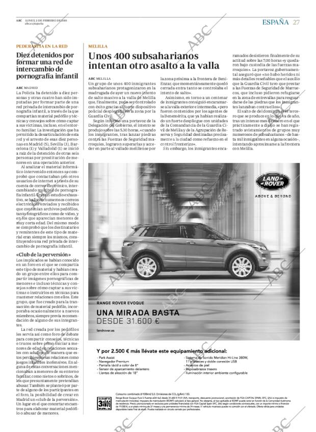 ABC MADRID 02-02-2015 página 27
