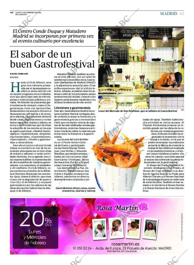 ABC MADRID 02-02-2015 página 83