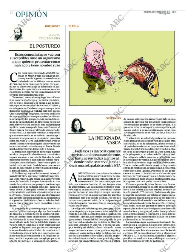 ABC MADRID 03-02-2015 página 12