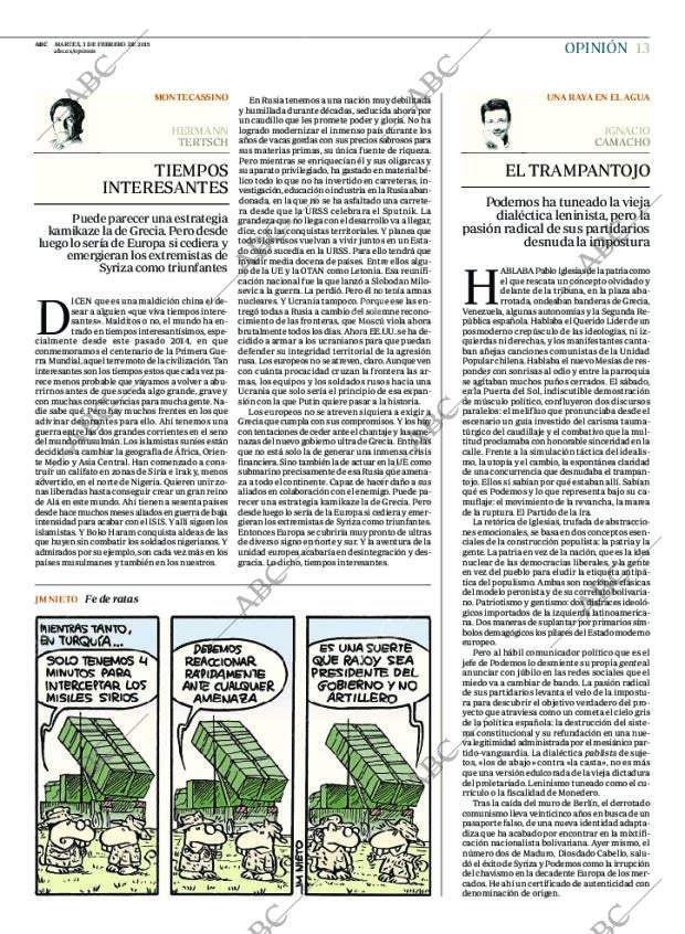 ABC MADRID 03-02-2015 página 13