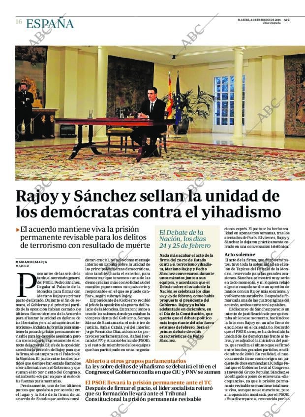 ABC MADRID 03-02-2015 página 16
