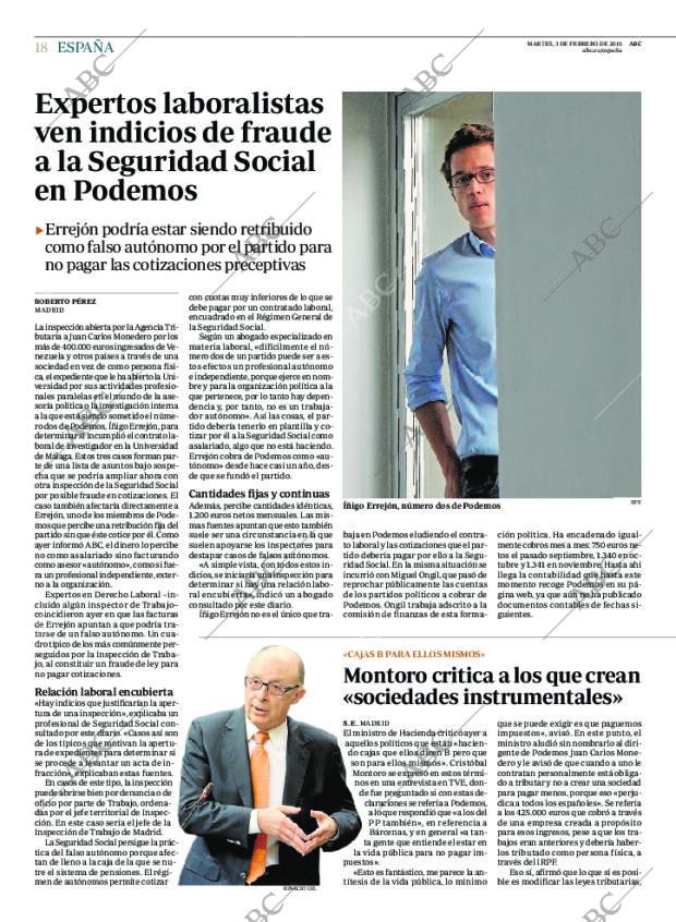 ABC MADRID 03-02-2015 página 18