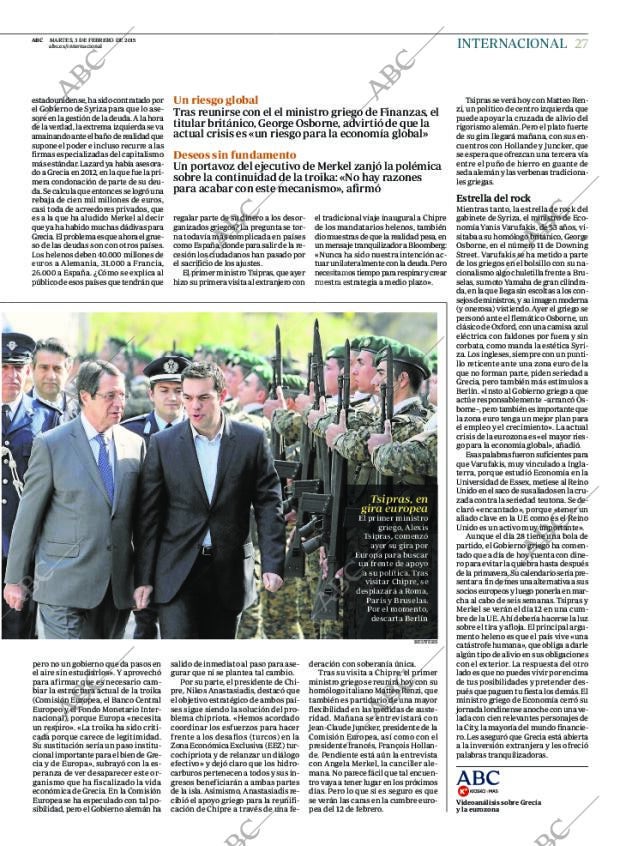 ABC MADRID 03-02-2015 página 27