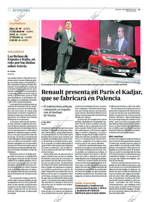 ABC MADRID 03-02-2015 página 34