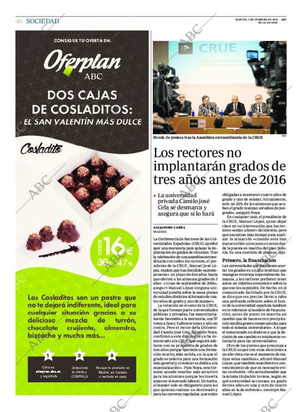 ABC MADRID 03-02-2015 página 40