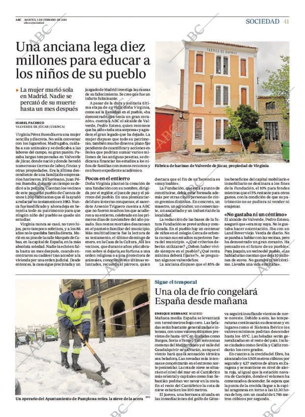 ABC MADRID 03-02-2015 página 41
