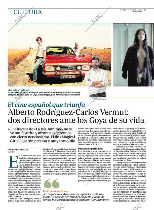 ABC MADRID 03-02-2015 página 42