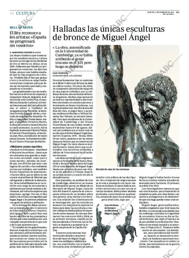 ABC MADRID 03-02-2015 página 44
