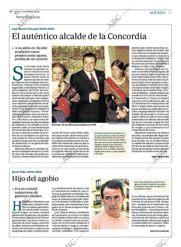 ABC MADRID 03-02-2015 página 53