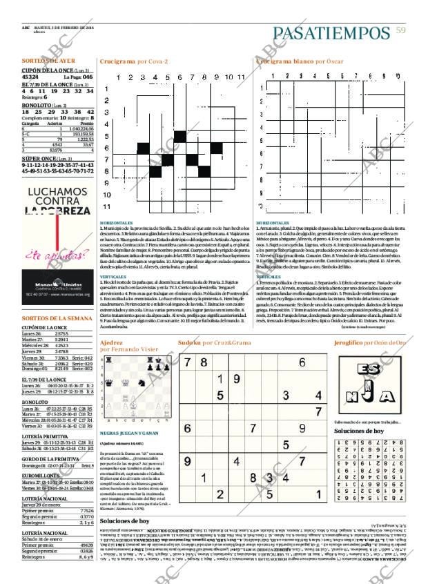 ABC MADRID 03-02-2015 página 59
