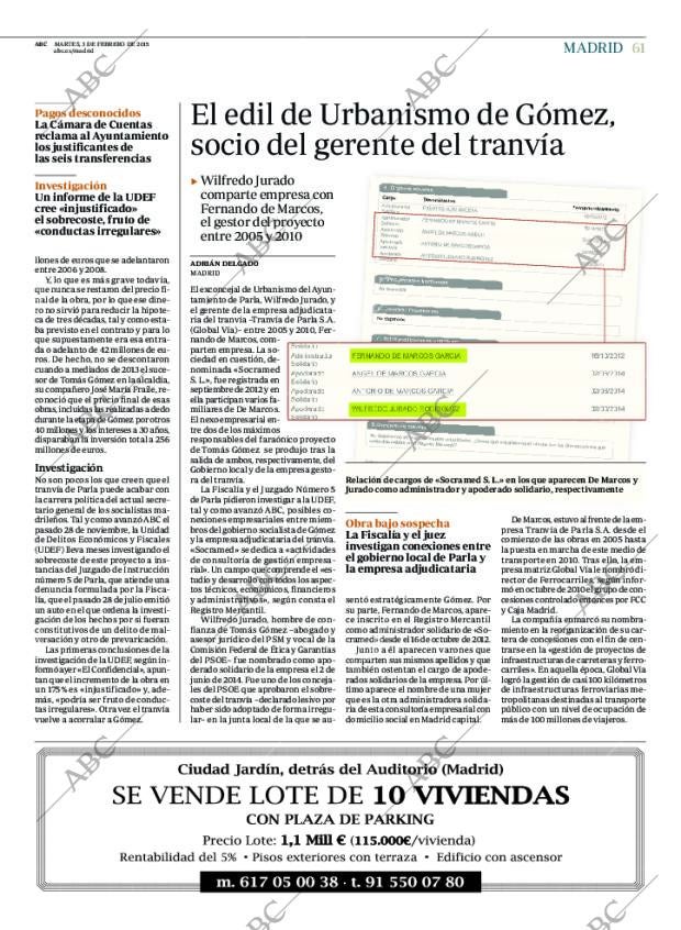 ABC MADRID 03-02-2015 página 61
