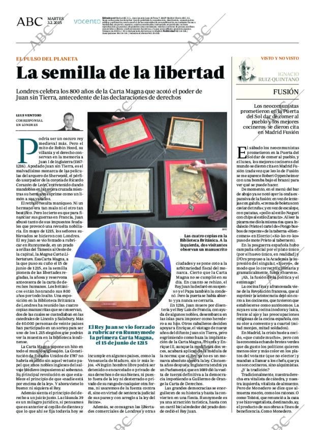 ABC MADRID 03-02-2015 página 70