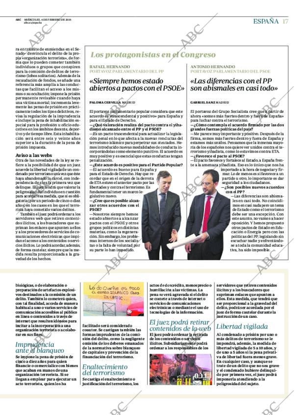ABC MADRID 04-02-2015 página 17
