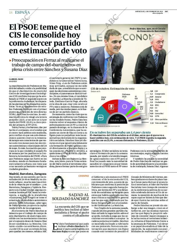 ABC MADRID 04-02-2015 página 18