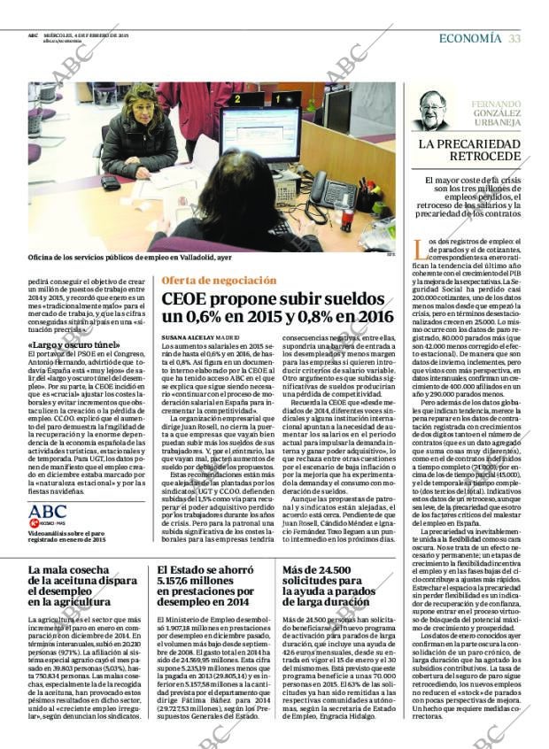ABC MADRID 04-02-2015 página 33
