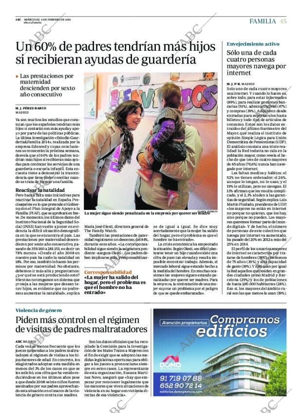 ABC MADRID 04-02-2015 página 45