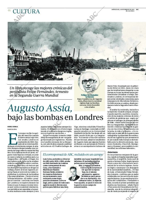 ABC MADRID 04-02-2015 página 46