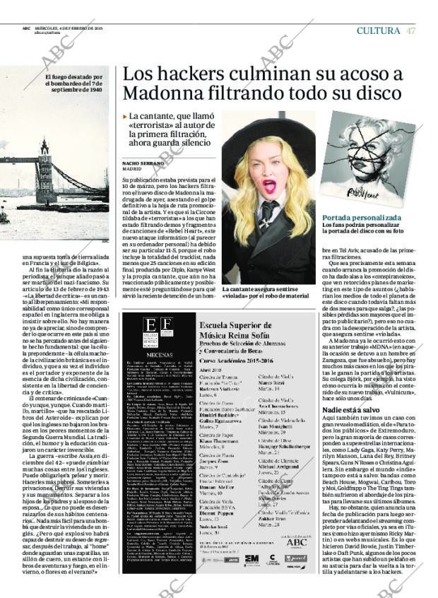 ABC MADRID 04-02-2015 página 47
