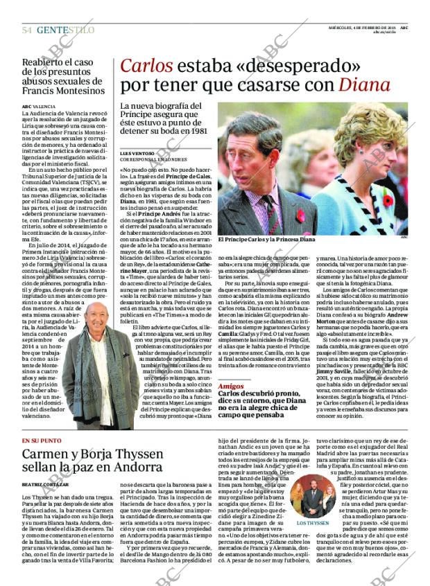 ABC MADRID 04-02-2015 página 54