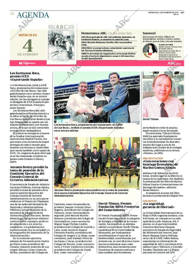 ABC MADRID 04-02-2015 página 56