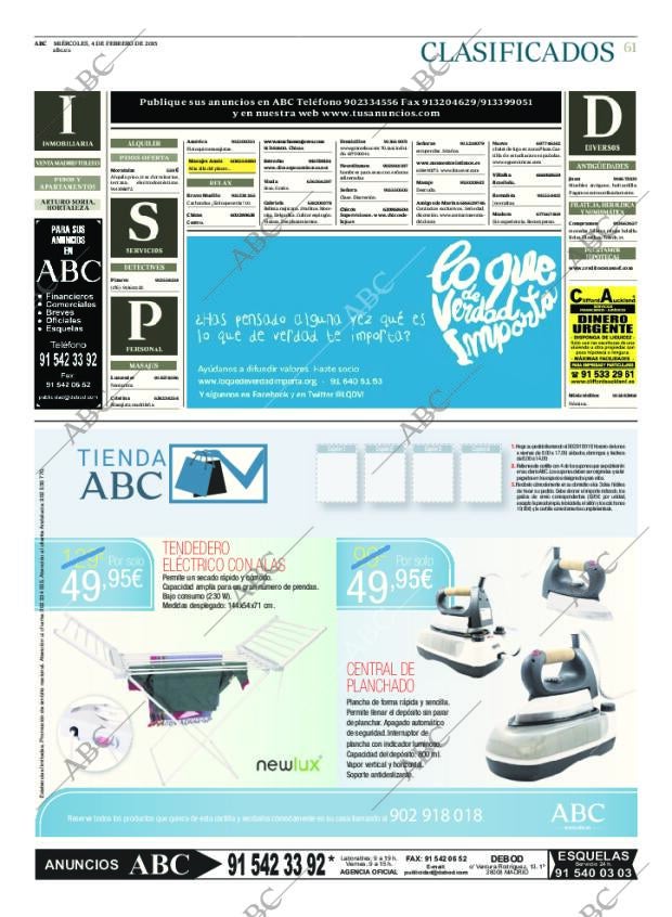 ABC MADRID 04-02-2015 página 61