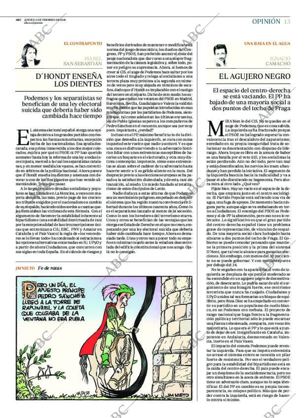 ABC MADRID 05-02-2015 página 13