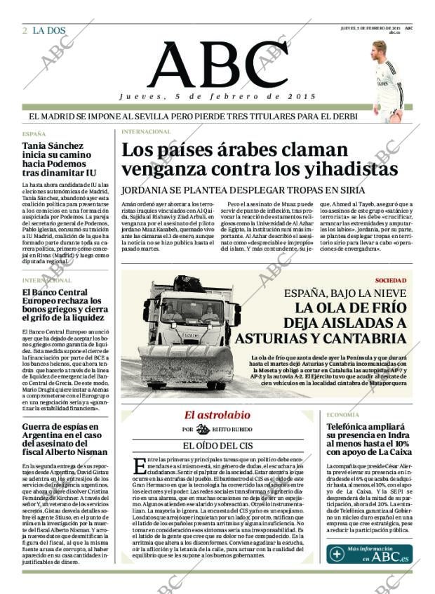 ABC MADRID 05-02-2015 página 2