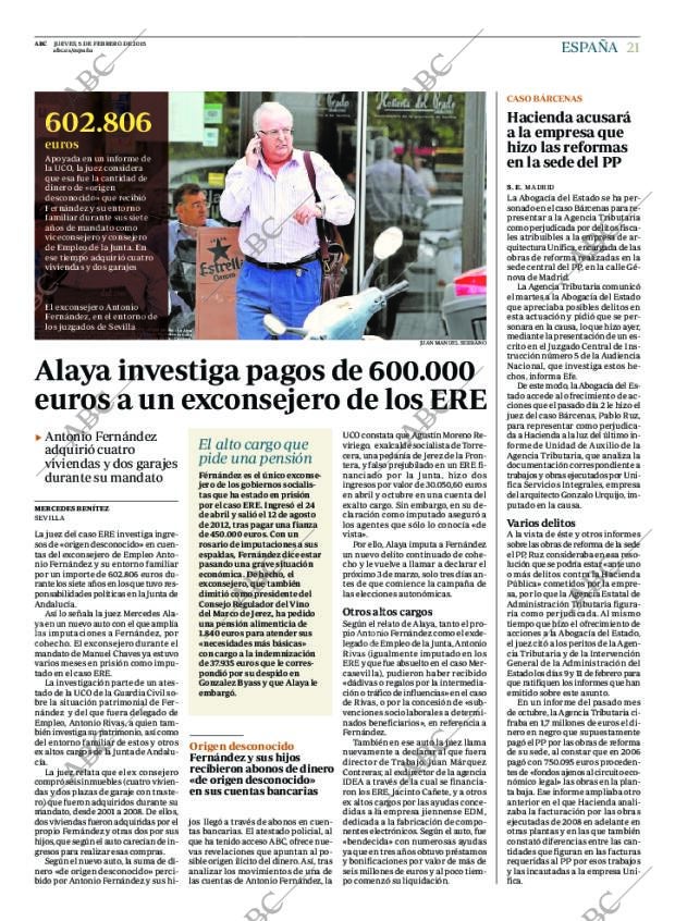 ABC MADRID 05-02-2015 página 21