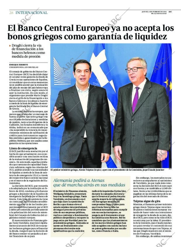ABC MADRID 05-02-2015 página 28