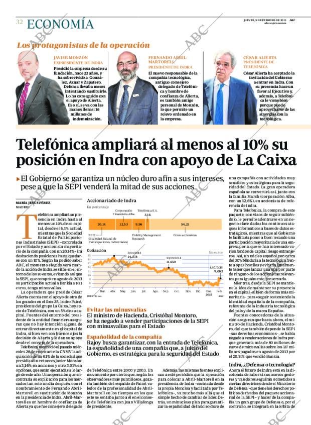 ABC MADRID 05-02-2015 página 32