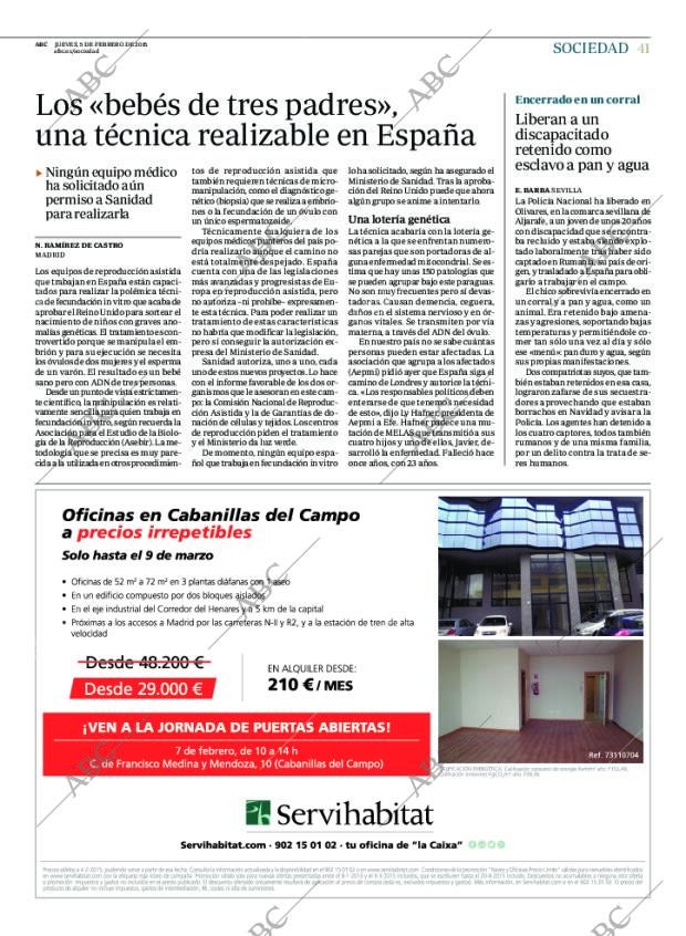 ABC MADRID 05-02-2015 página 41