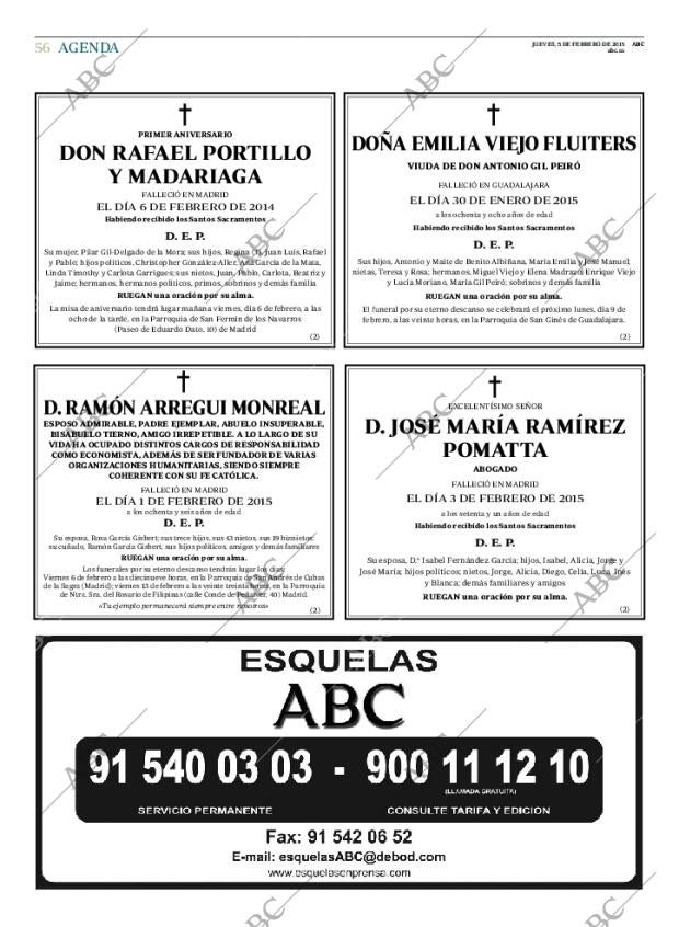 ABC MADRID 05-02-2015 página 56