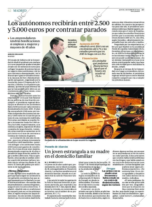 ABC MADRID 05-02-2015 página 62