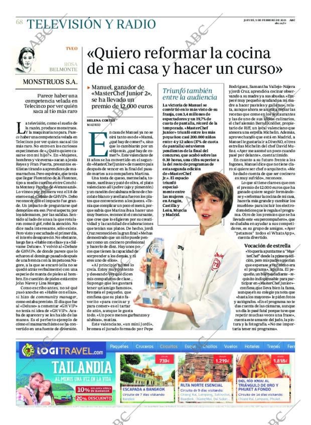 ABC MADRID 05-02-2015 página 68