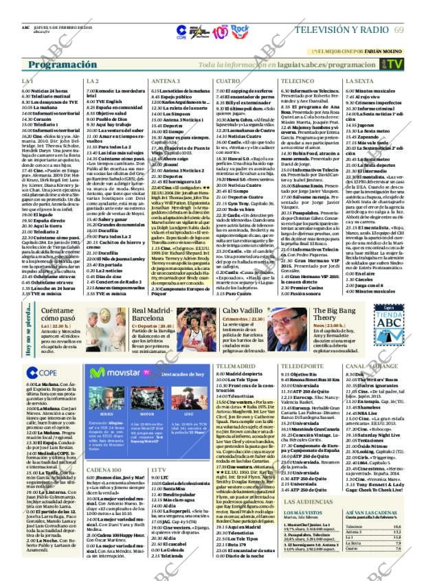 ABC MADRID 05-02-2015 página 69