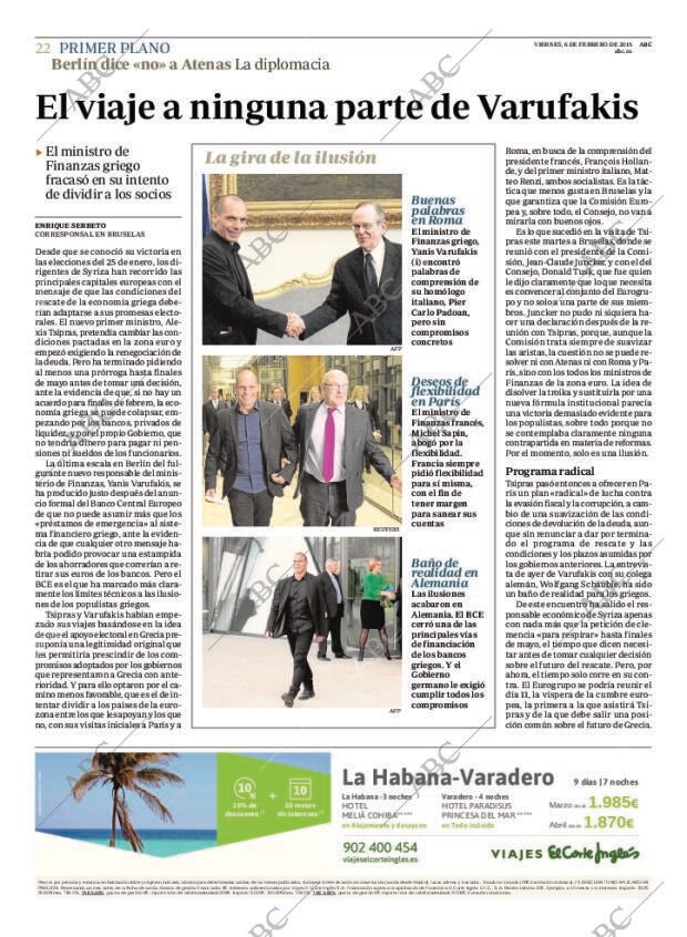 ABC MADRID 06-02-2015 página 22