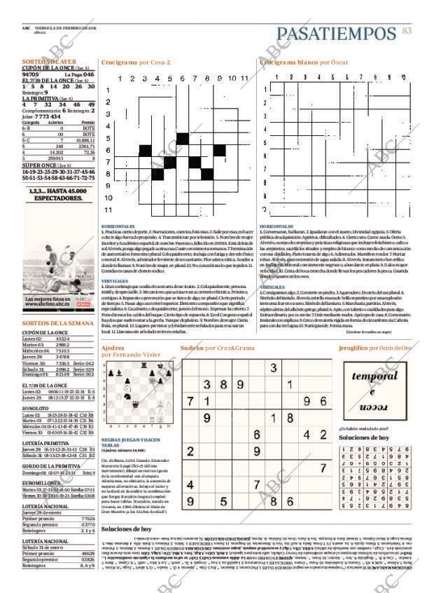 ABC MADRID 06-02-2015 página 83