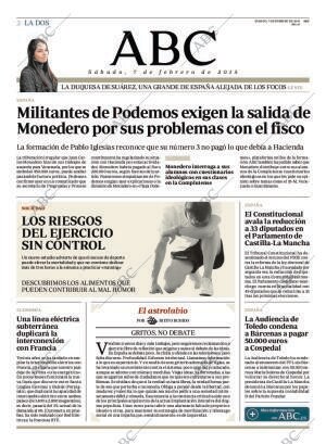 ABC MADRID 07-02-2015 página 2